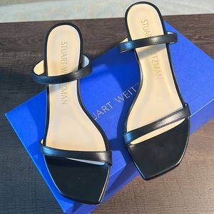 STUART WEITZMAN Aleena 50 Block Heel
Slide Sandal NWT
Size 10